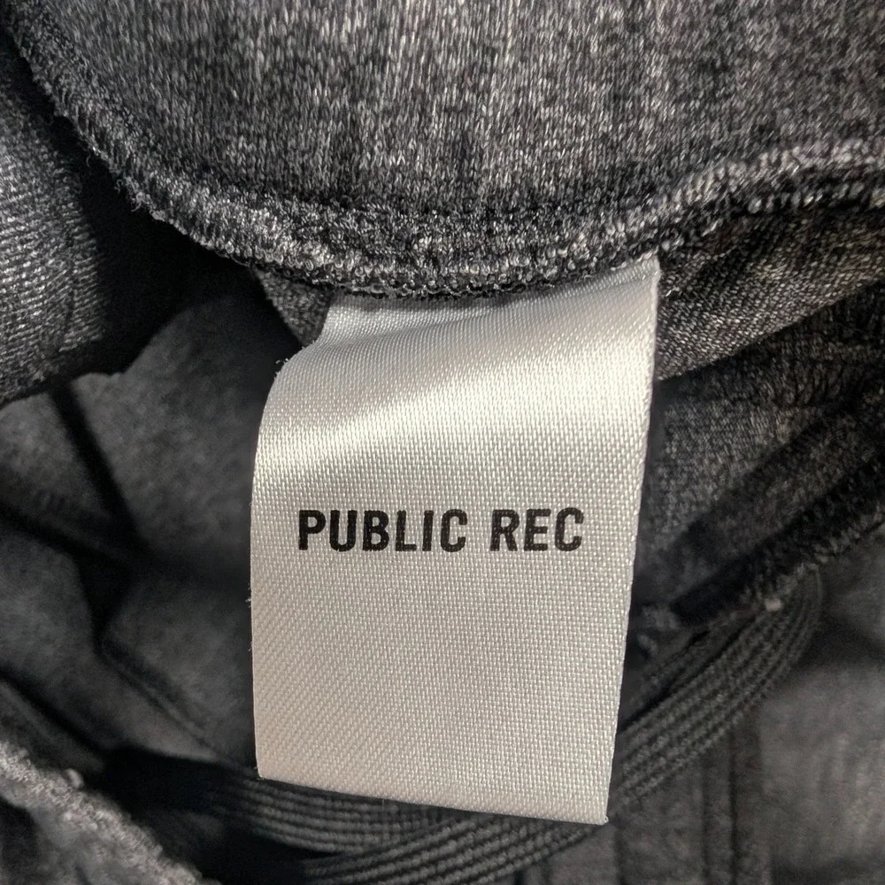 Public Rec All Day Every Day Pant Mens 34/32 Charcoal Heather Tapered Athleisure